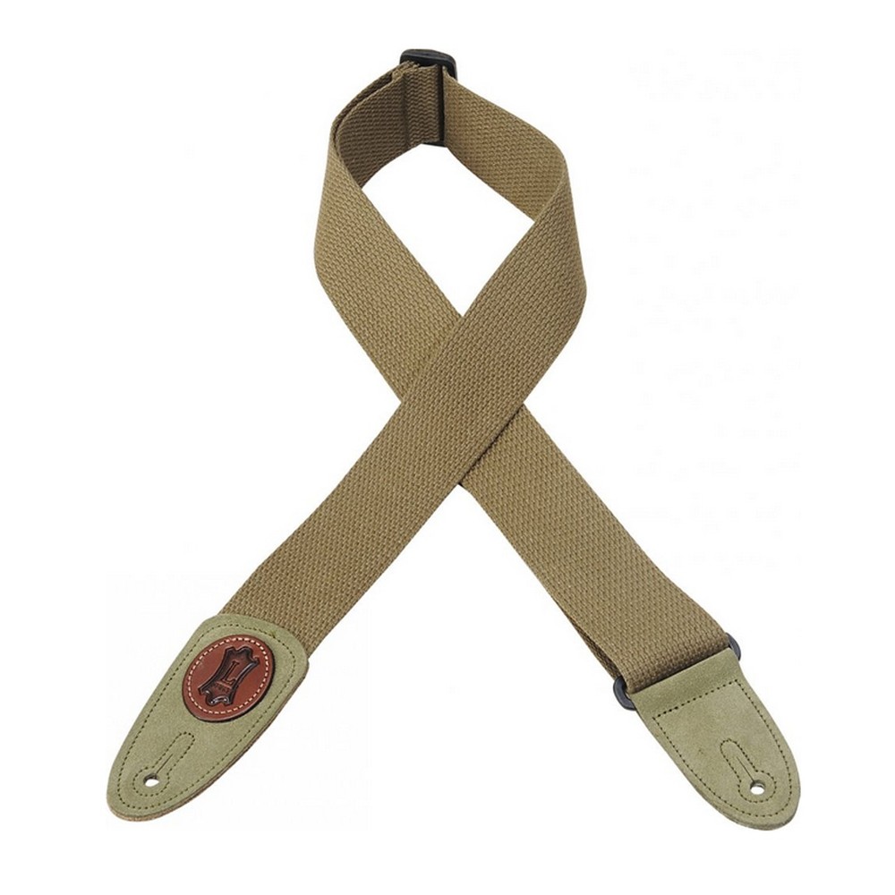 Levy's MSSC8-GRN Cotton Guitar Strap - Green