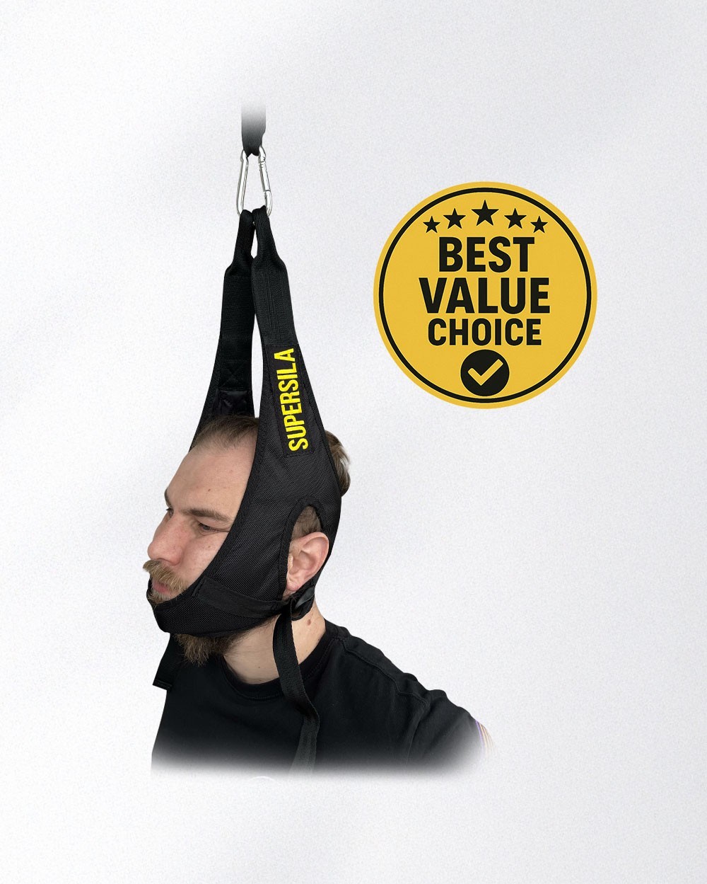 Glisson Loop “Comfort Edition” | Neck Traction Strap for Spine Relief at Home