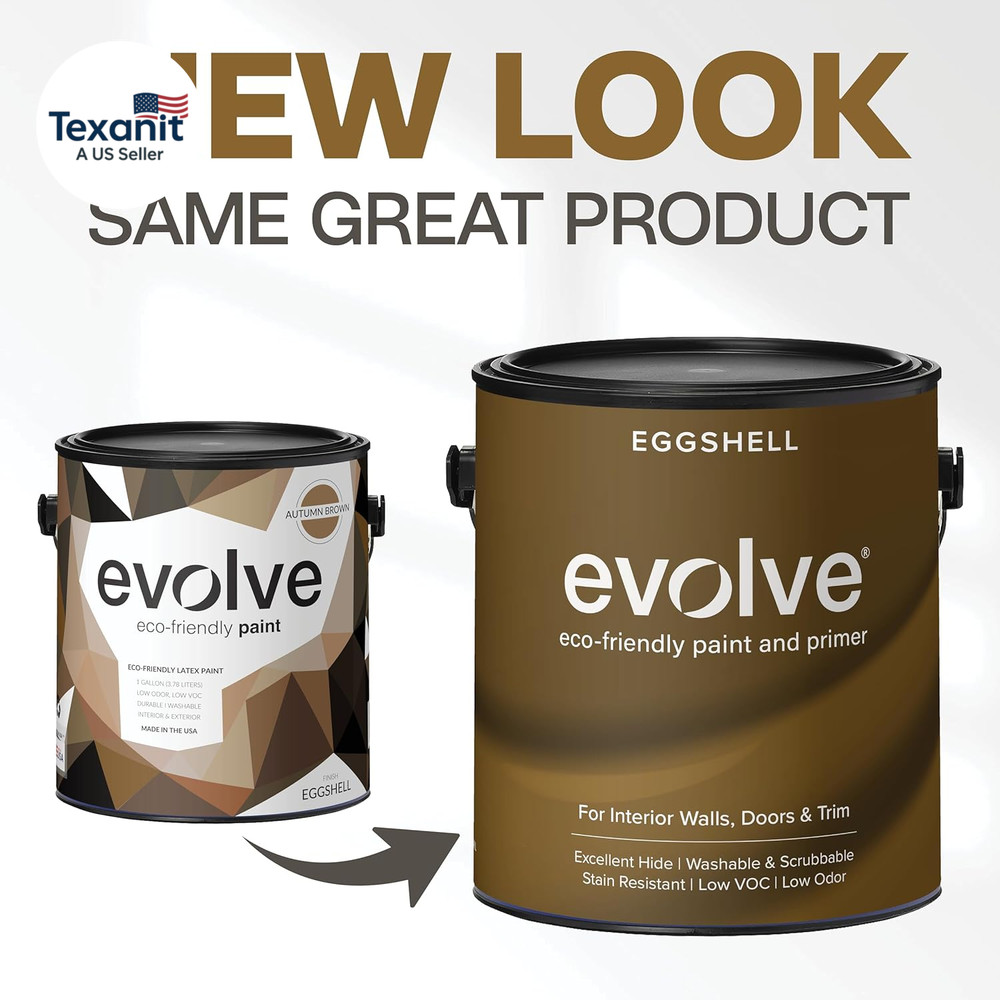 Paint & Primer: Environment-Friendly, Low Sheen with One-Coat Coverage for Inter