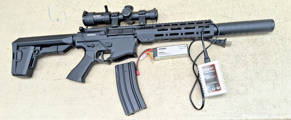 Barra 400E BB Rifle 0.177 with bestsight  scope