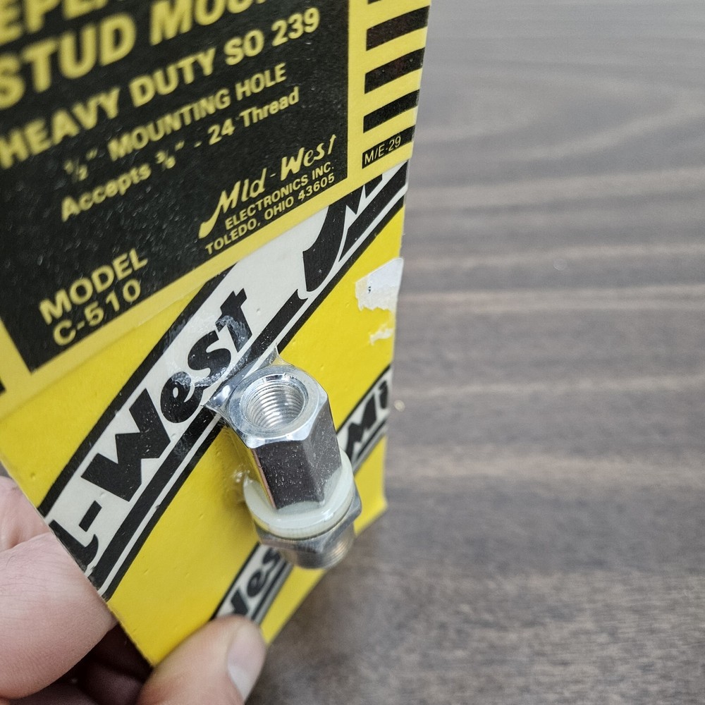 MidWest Replacement Stud Mount Heavy Duty SO 239 Model C-510