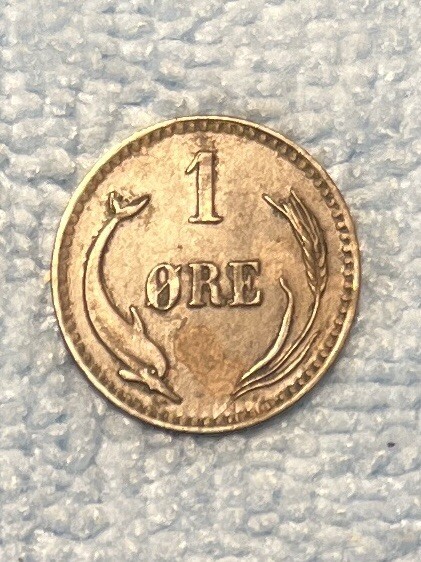 Denmark - 1 Ore 1883