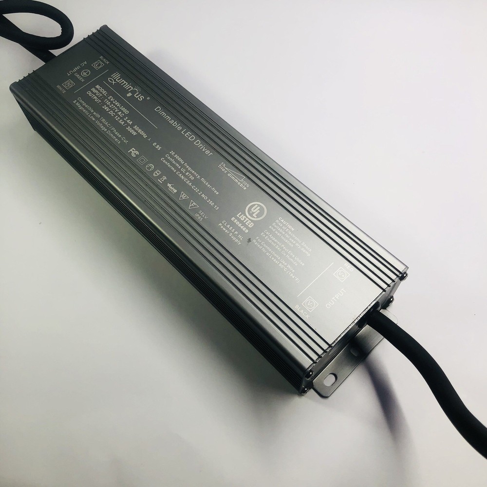 ILLUMINUS DIMMABLE LED DRIVER EV-24V-300D