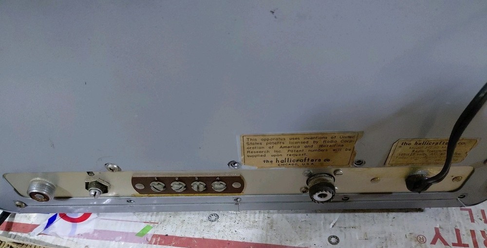 Hallicrafters HT-40 Transmitter Power Up ONLY No Testing Was Done