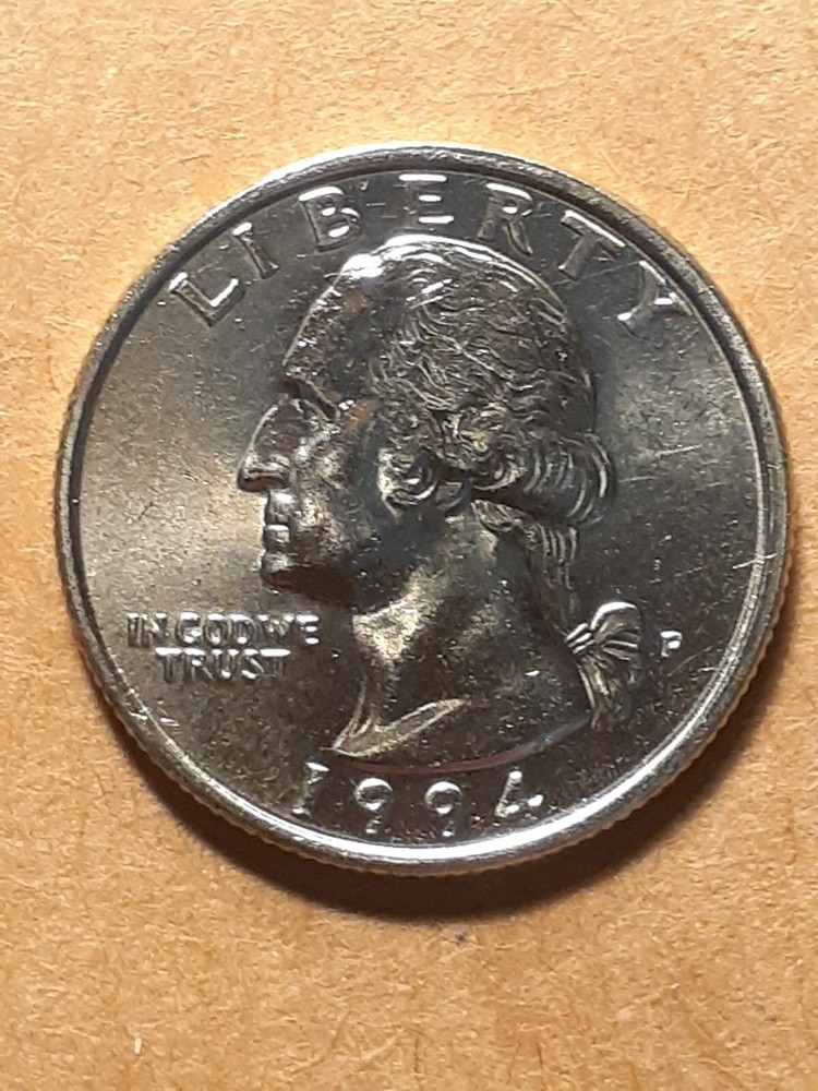 1994 P WASHINGTON QUARTER