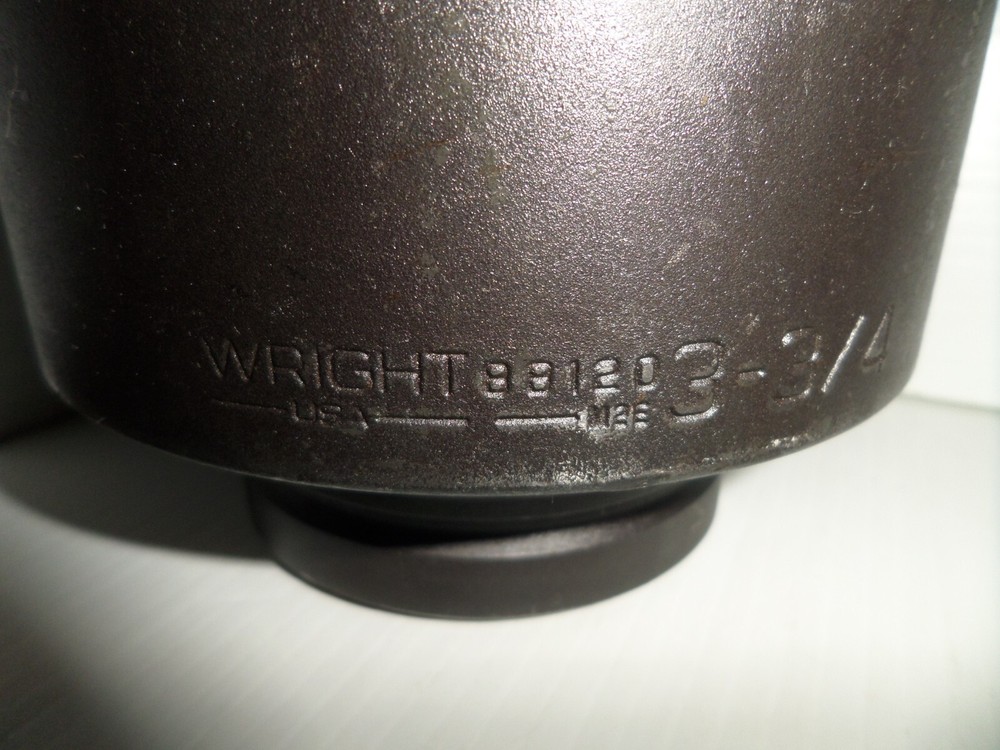 ⭐ NEW ⭐ Wright 88120 3-3/4" IMPACT SOCKET 1" DRIVE 🔴USA🔵