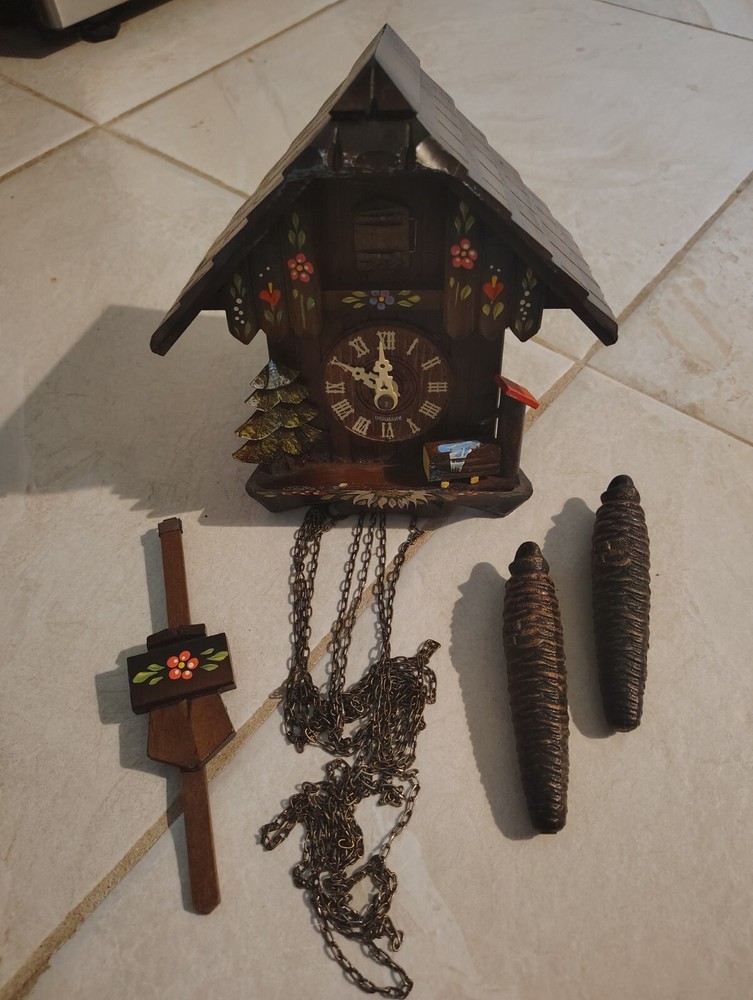 Regula West Germany Vintage Coo-Coo Clock