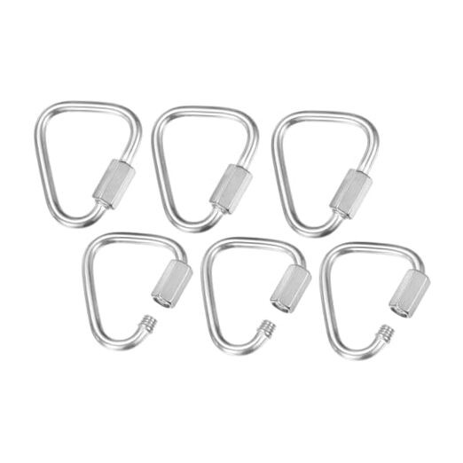 Quick Chain Link Connector, Stainless Steel Locking Repair Chain M3.5（1/8"）