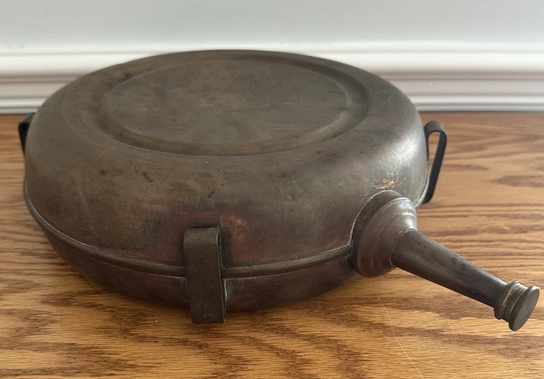Antique U.S. Civil War Signal Corps Copper Canteen