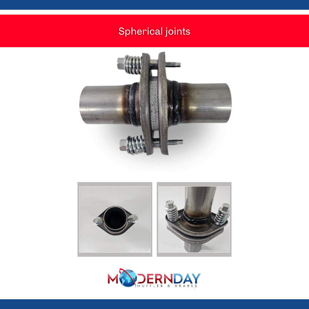 Exhaust Flange Repair Spherical Joint 2.25 in Outer Diameter Steel MDSJ225