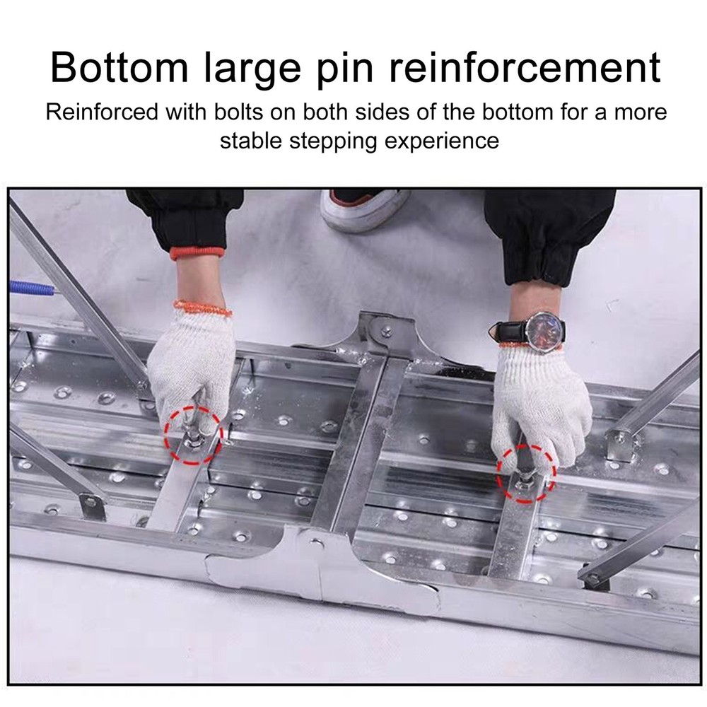 Portable Folding Scaffolding P latformWork Bench Scaffold With Adjustable Height