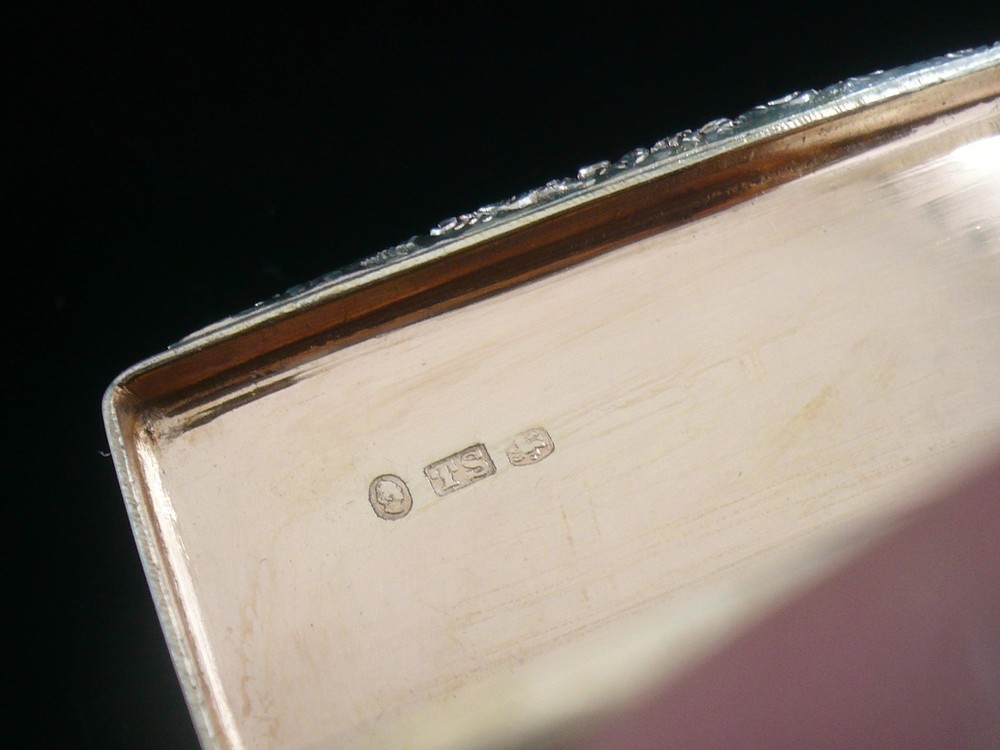 Immaculate Sterling Silver Snuff Box, Hallmarked Birmingham 1836