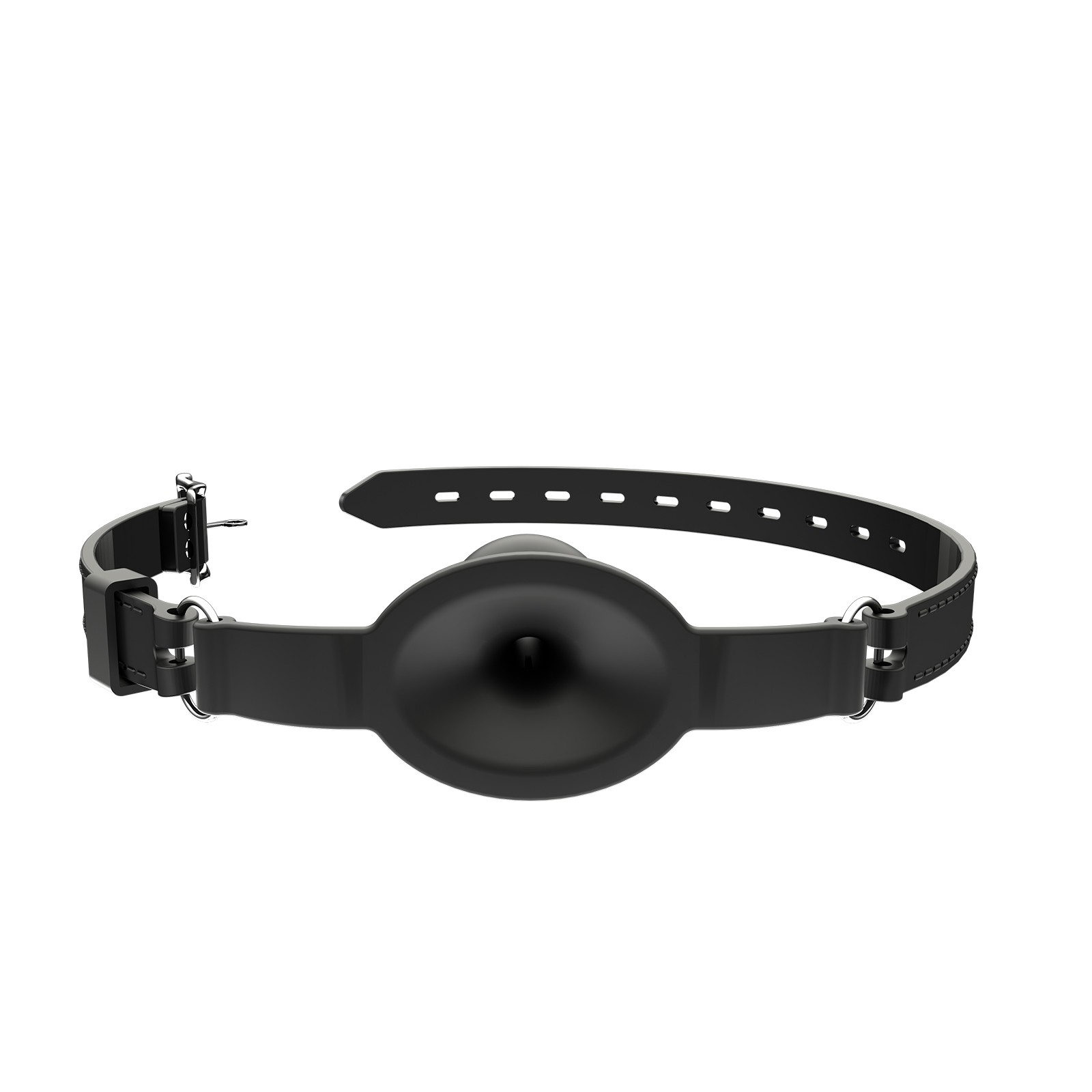 New Silicone Mouth Gag Breathable Ball BDSM Adjustable Belt Mouth for Couple