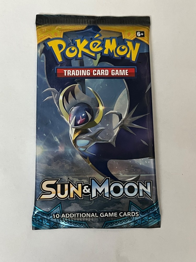 Sun and Moon Base Set Booster Pack New Sealed Mint