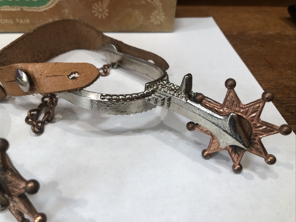 Buck’N Bronc Spurs In Box. Fast Ship.