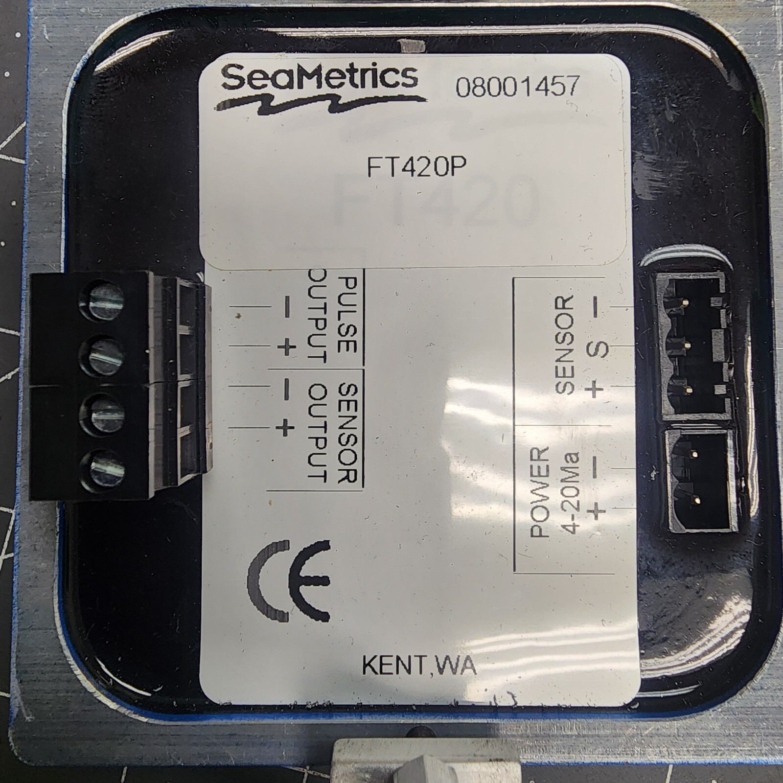 SeaMetrics FT420P Flow Controller Computer Display 08001457 [B6Y2#23]