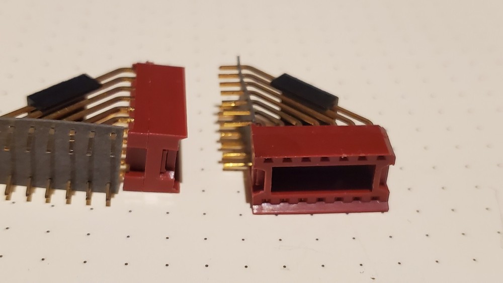 (10 Pcs) Aries 14 Pin Right Angle DIP Socket Standup 90 Degree IC Headstand