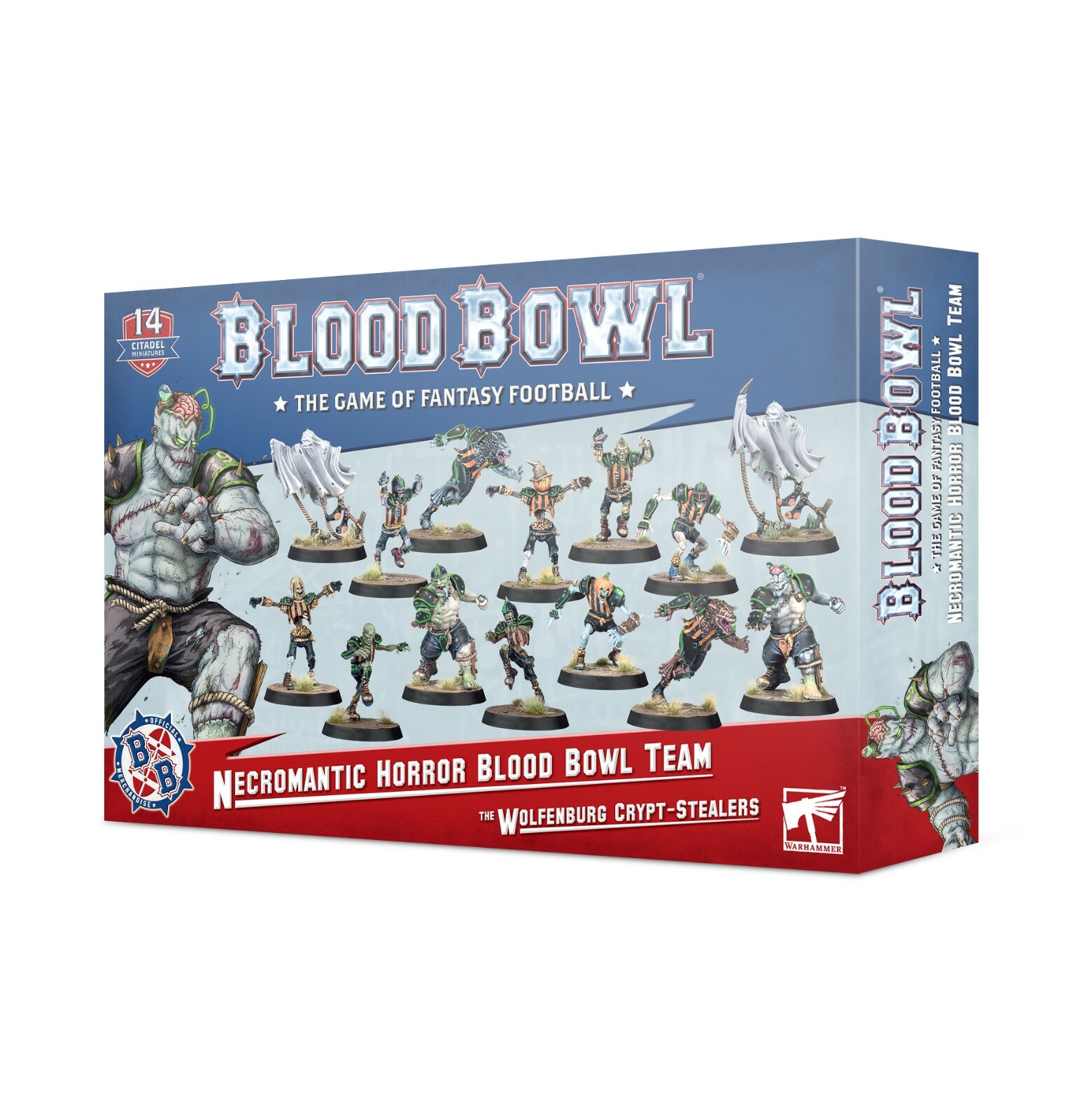 Necromantic Horror Team Blood Bowl Warhammer AOS Age of Sigmar NIB