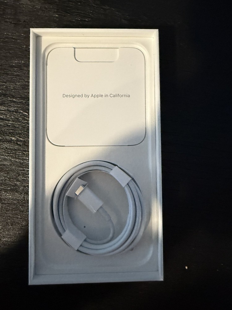 iphone 14 256gb blue BOX only With Charging Wire