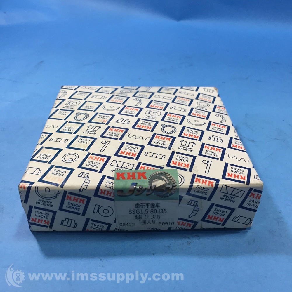 KHK SSG1.5-80J35 Spur Gear FNFP