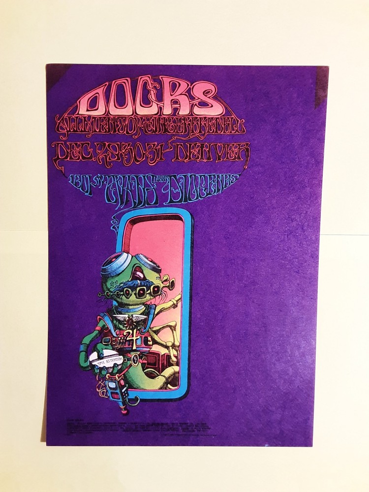 FD-D18 postcard / Doors / Allmen Joy / FD Denver