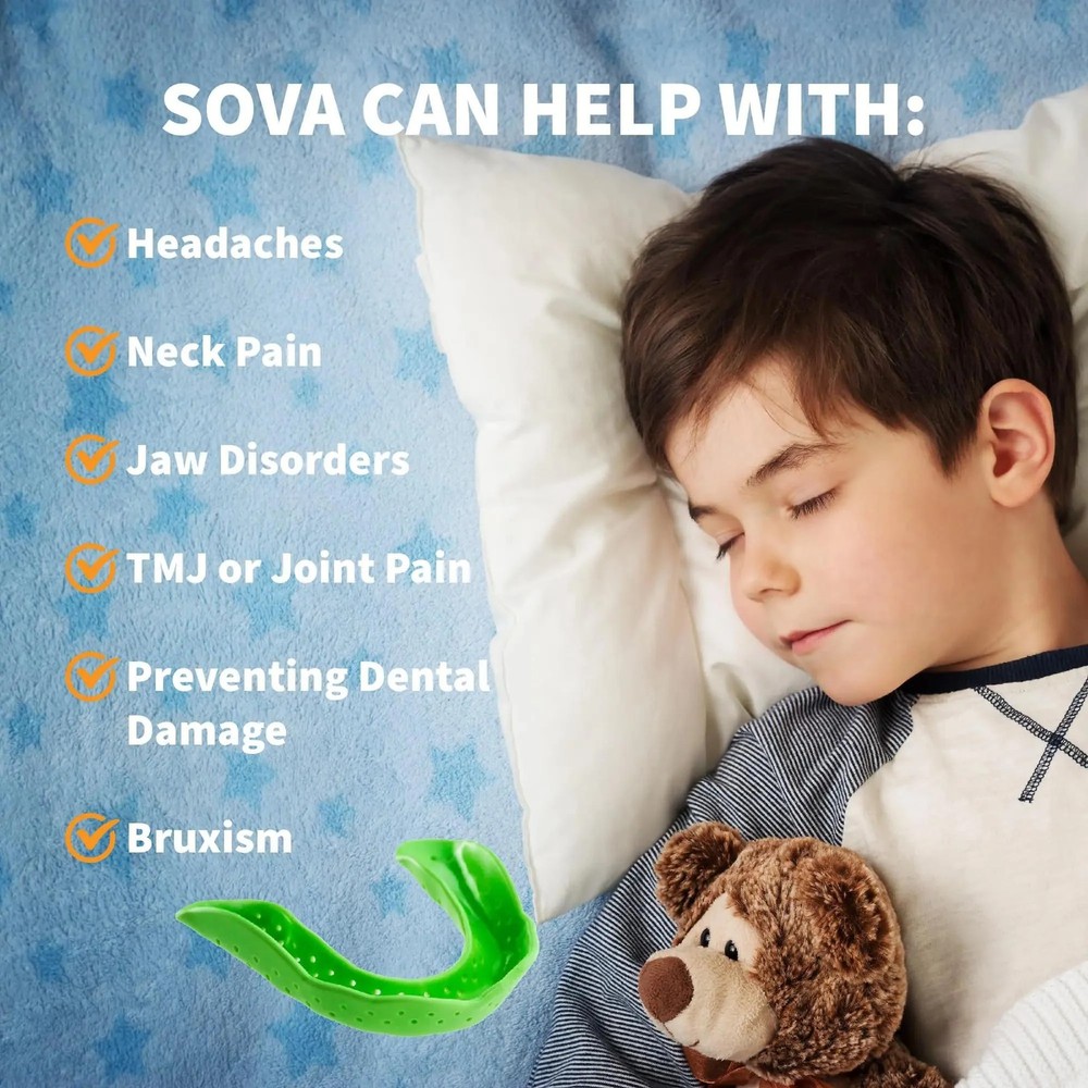 SOVA Junior Mouthguard with Case - Purple Punch