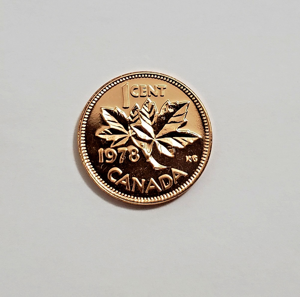 1978 Canadian Proof like Penny