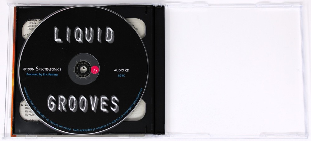 Spectrasonics Liquid Grooves Roland Format Sound Library/Sampling Double CD