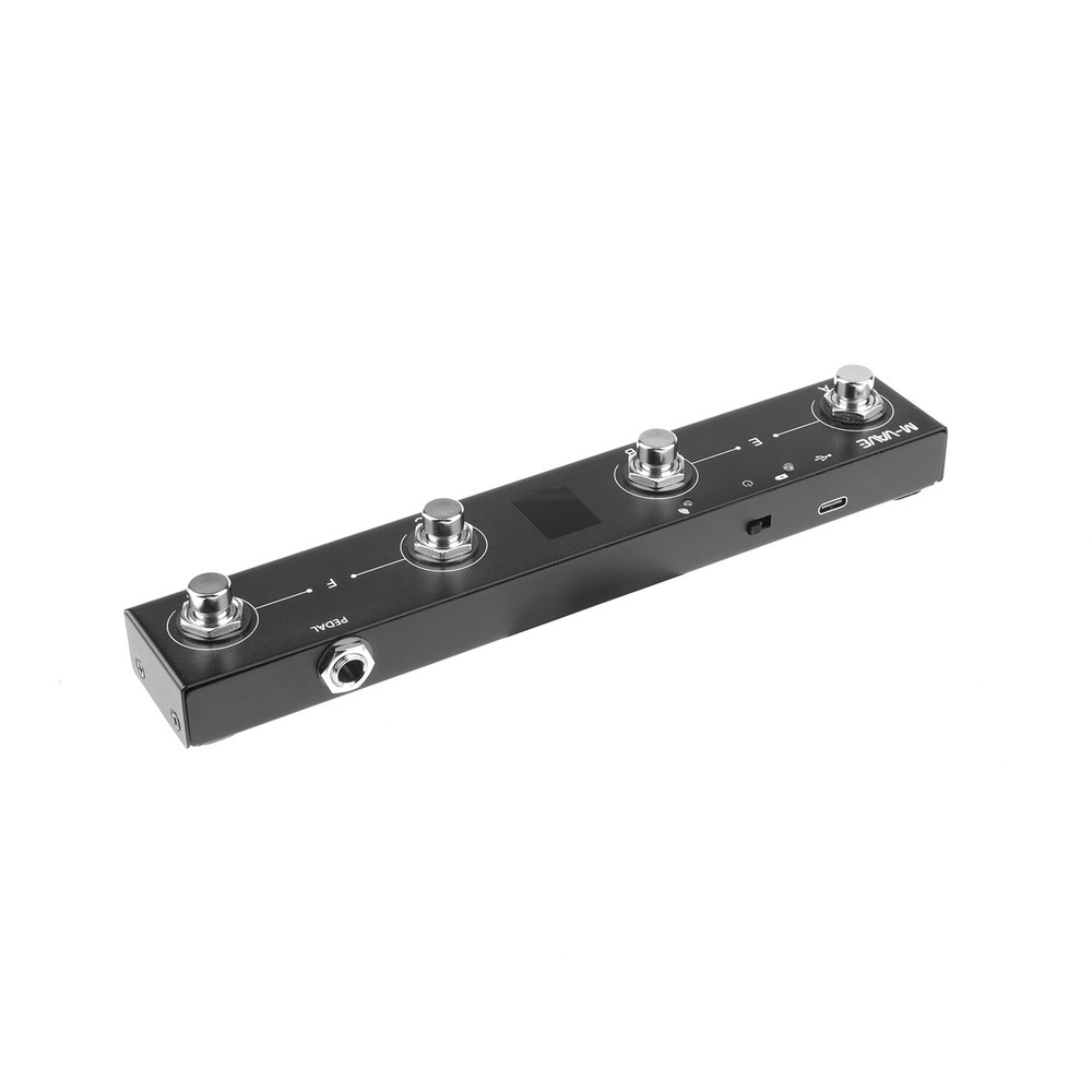 M-VAVE Rechargeable Bluetooth Wireless MIDI Controller 4 Button MIDI Foot Pedal