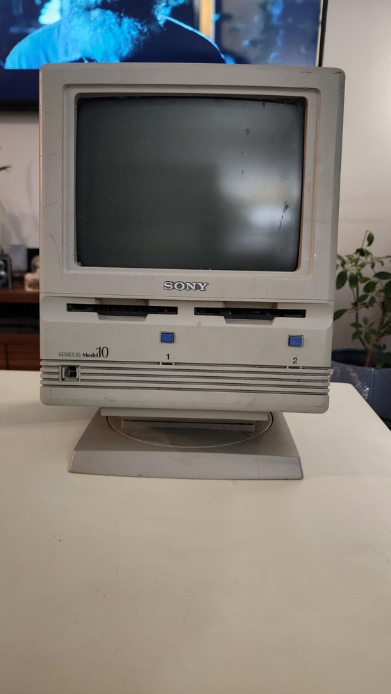 Sony System 35 Model 10 Word Processor w/ Manual & Software Rare Computer