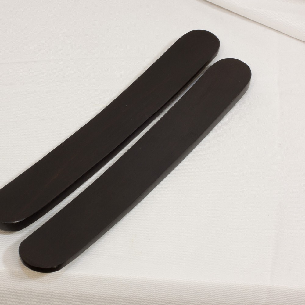 PAIR BONES RHYTHM STICKS PERCUSSION CLAVES