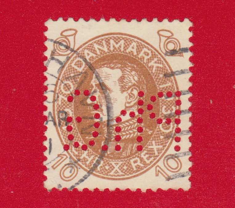 USED DENMARK #213 WITH Ph.G. PERFIN