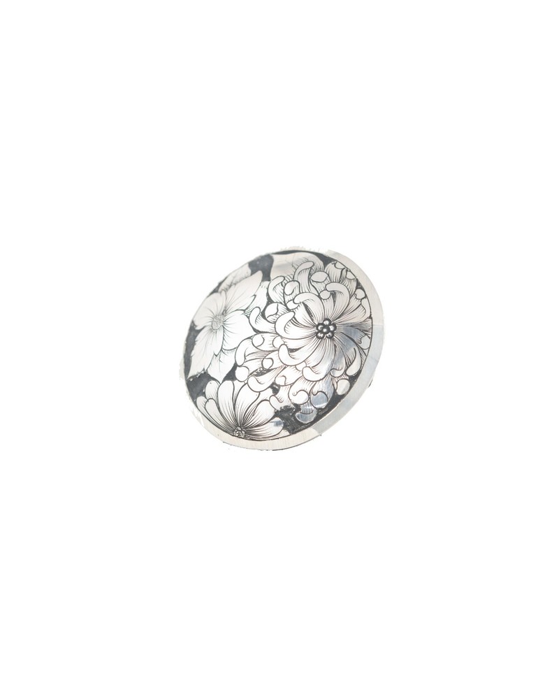 Conchos Sterling Silver 1.50" For Saddle, Bridle, Leather Work,