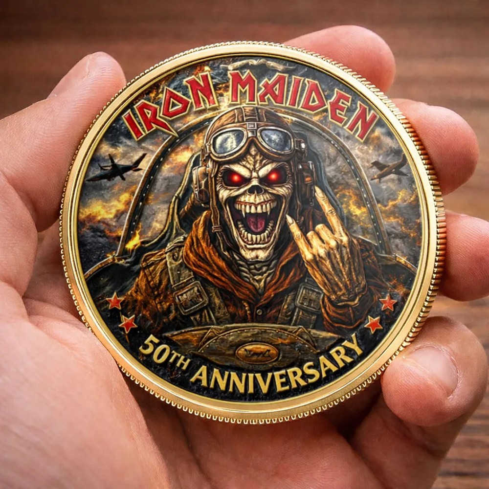 Iron Maiden Commemorative Coin