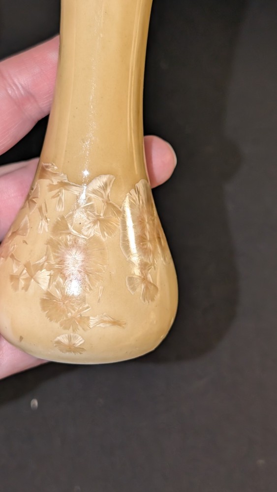 1982 John Dya Crystalline Studio Vase