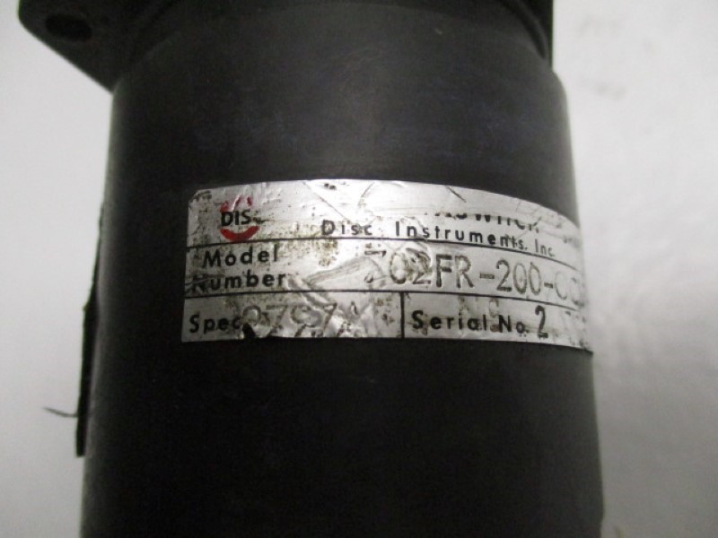 DISC 702FR-200-0CLP-TTL-SS OPTICAL SHAFT ENCODER (AS PICTURED) UNMP