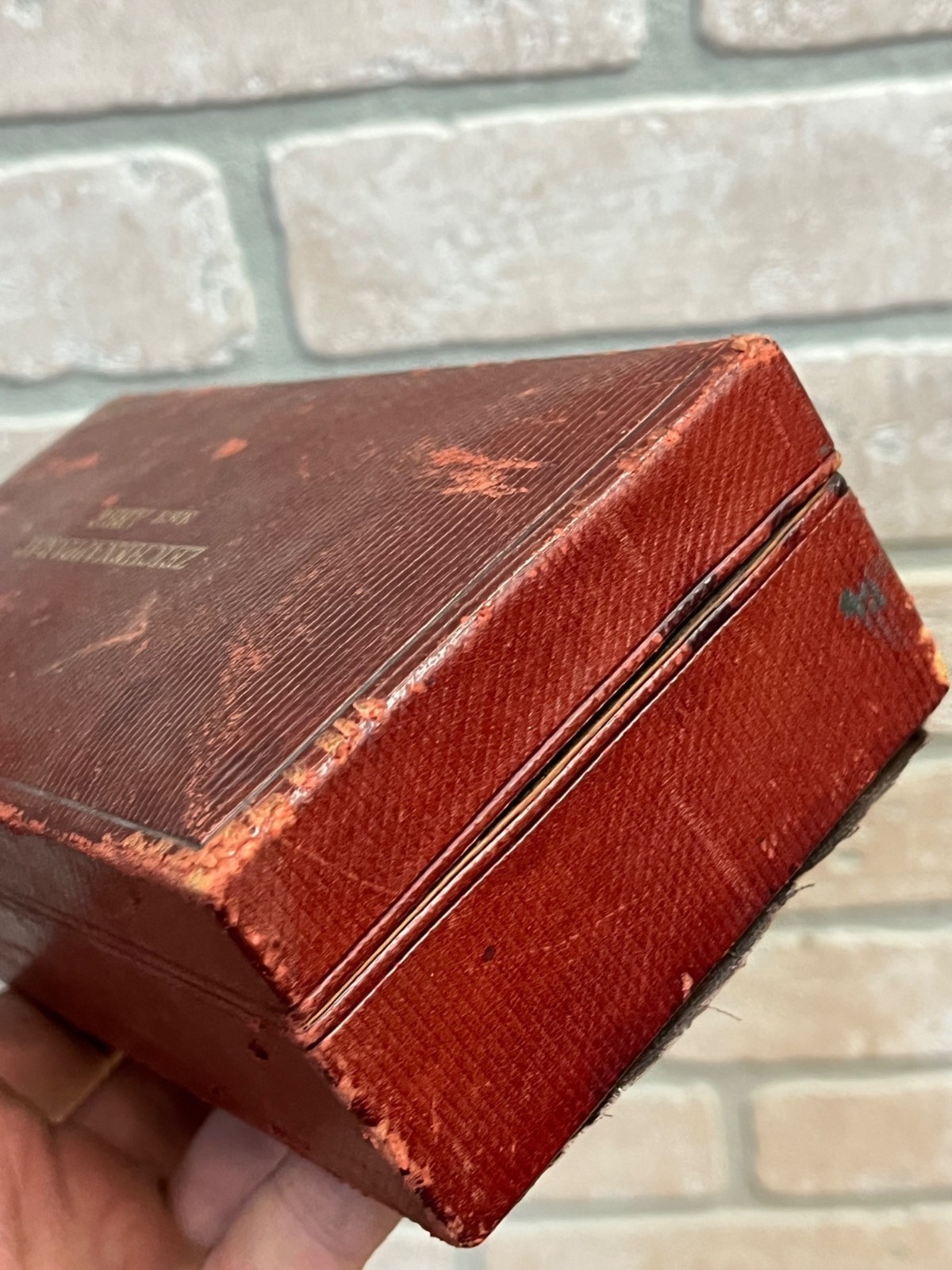 RARE Vintage Carl Zeiss Jena Camera Lucida Abbe's Drawing Camera - CASE ONLY