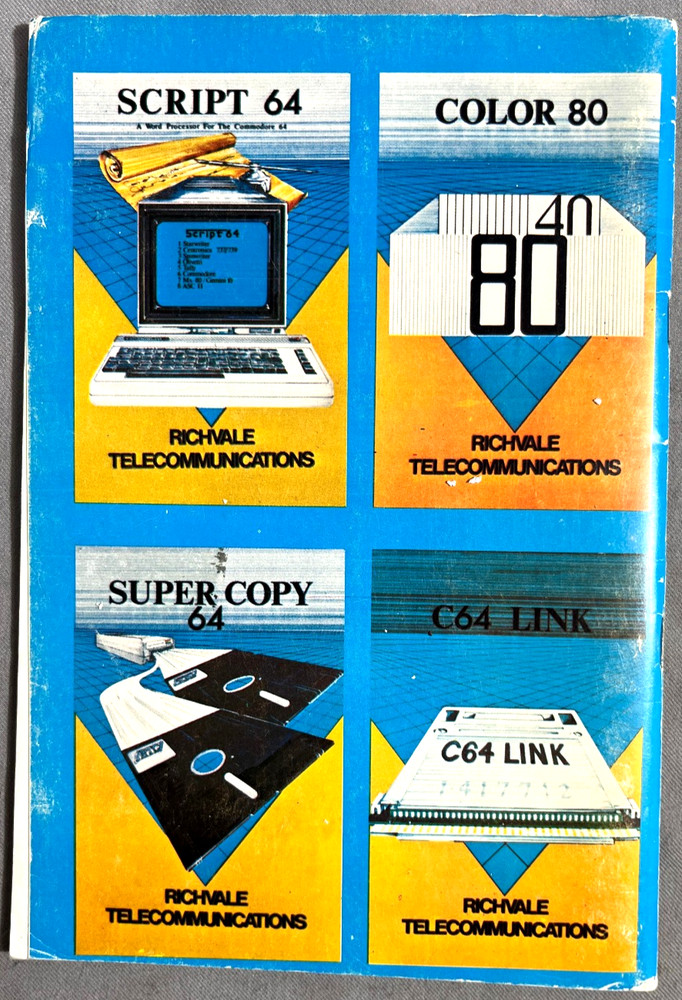 BASIC AID 64 Commodore 64 1984 RTC Troy Hacker 33 new commands