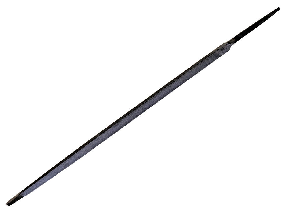 Nicholson 7" Extra Slim Taper File Double Cut Triangular USA MADE N.O.S.