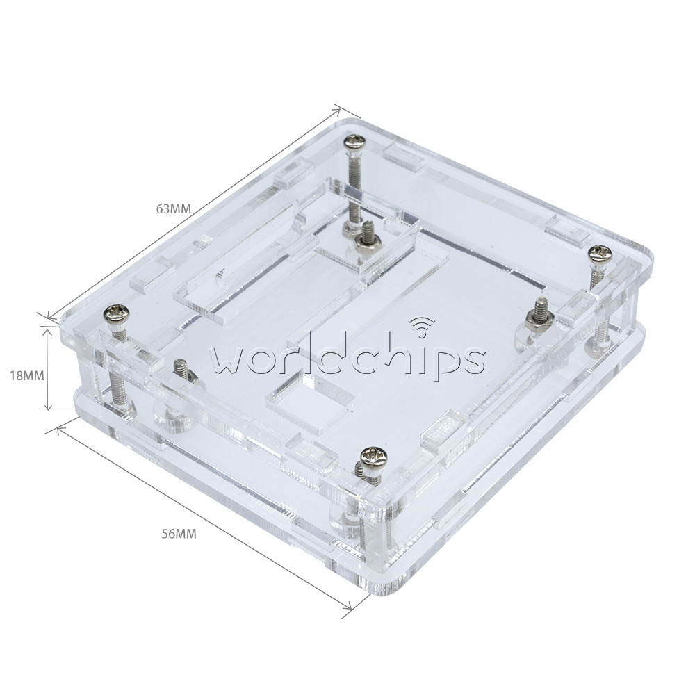 10x Clear Acrylic Case Shell Kit for 12V W1209 Thermostat Temperature Controller