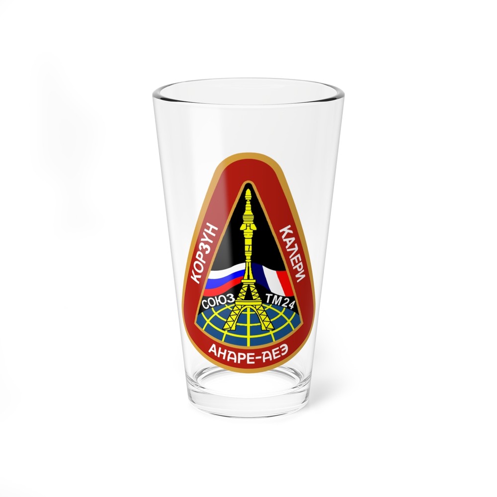 Soyuz TM-24 (Soyuz Space Programme) Pint Glass 16oz