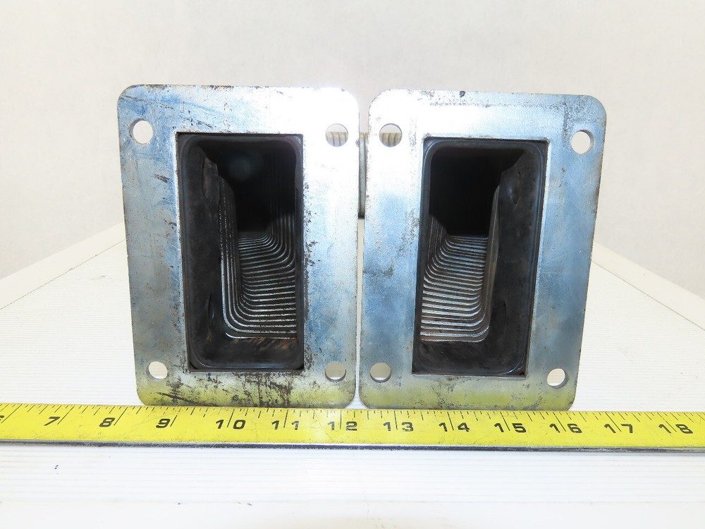 4" x 2-3/4" Flexible Galvanized Enclosed Cable Wire Protector 50" OAL