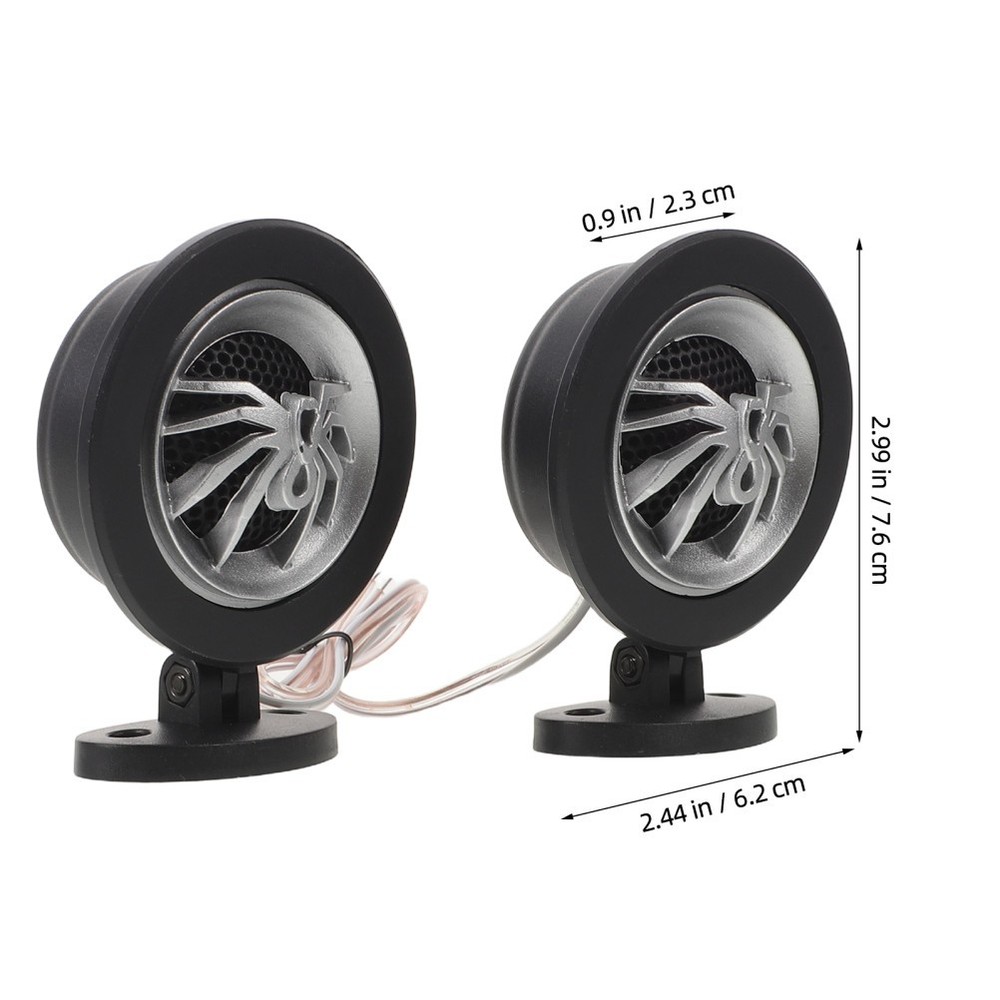 Speaker Assembly Car Accessories Replacement Mini Audio 45° Adjustable Tweeters