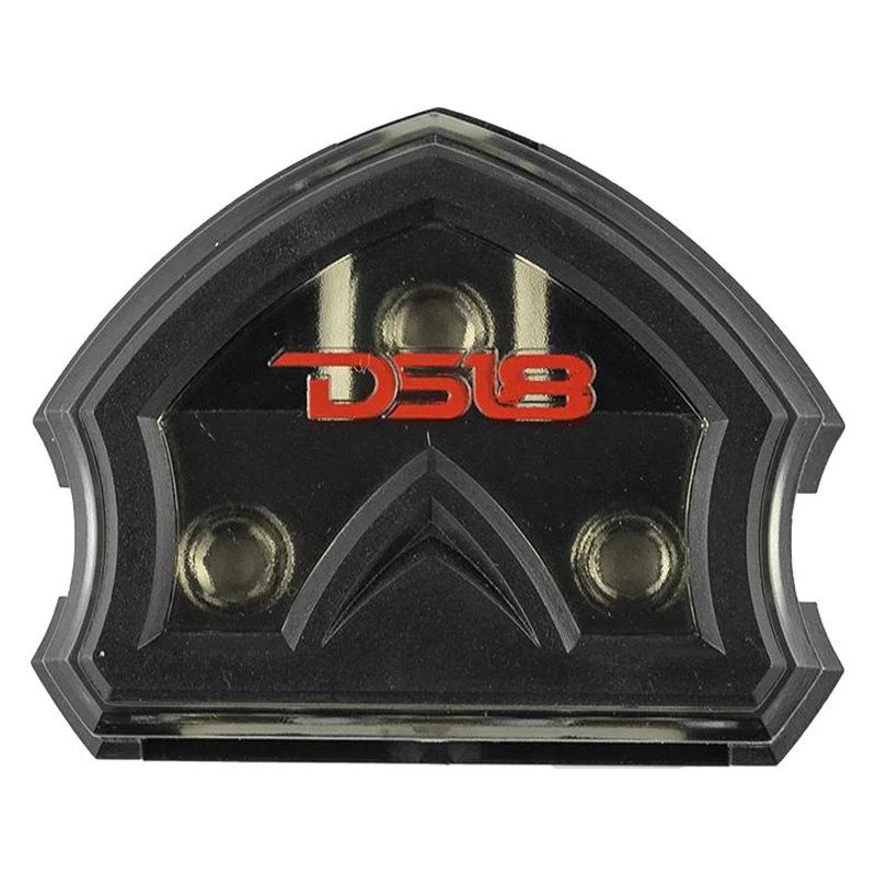 Distribution Block, Nickel Plated 3-Position Power & Ground Distribution Block