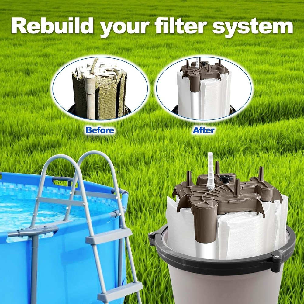 DEX2420DC Filter Element Cluster Assembly Replacement for Hayward 24 sq.ft. Pro-