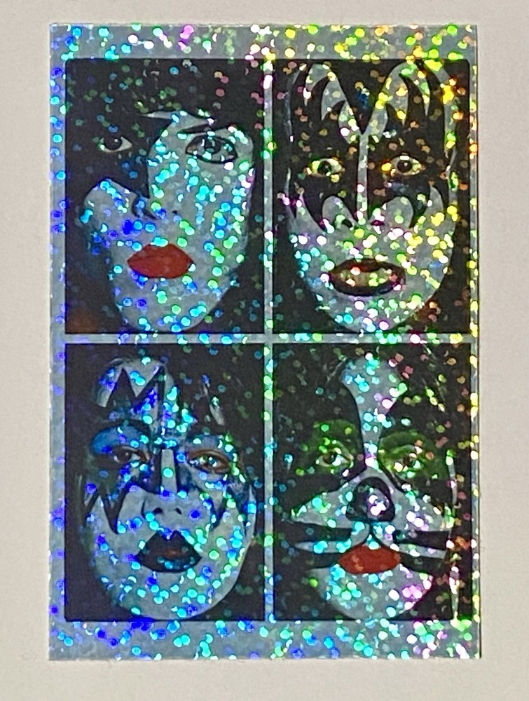 KISS DYNASTY 3.75” x 2.50” Holographic Vinyl Sticker