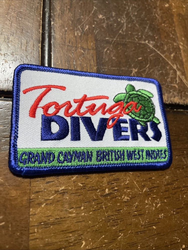 TORTUGA DIVERS GRAND CAYMAN BRITISH WEST INDIES PATCH