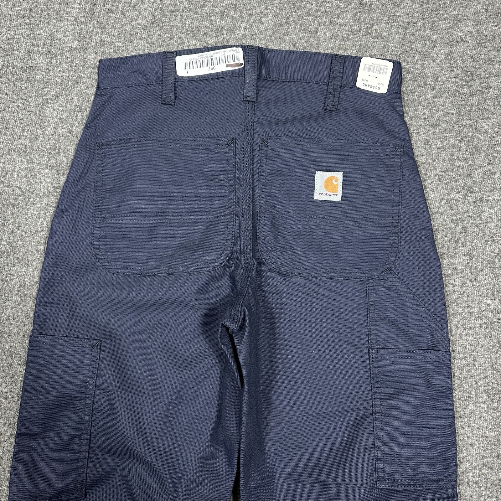 Carhartt Carpenter Dungaree Fit Lightweight Work Pants Men’s 28x28 Blue New