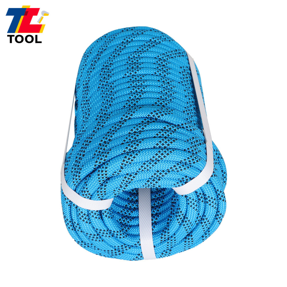 3520Lbs 3/8" × 100' Arborist Tree Climbing Rope High Strong Braid Polyester Rope