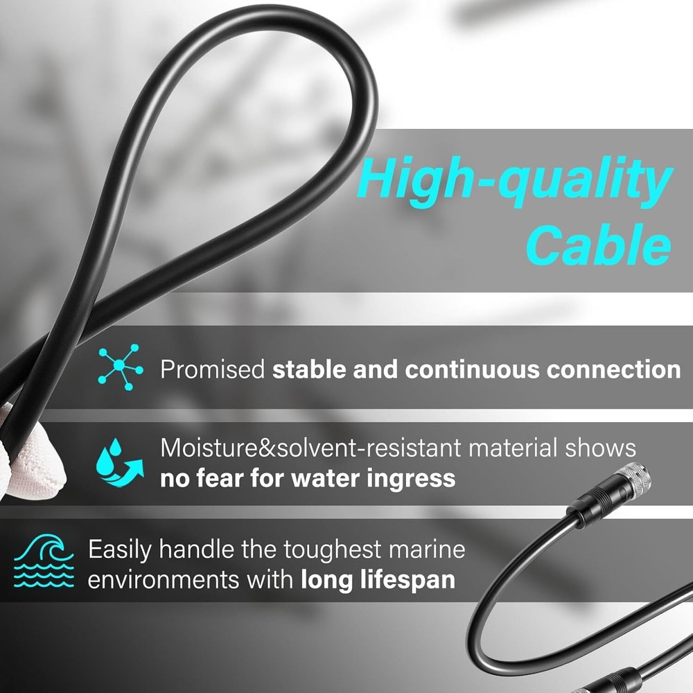for Humminbird AS EC 10E Ethernet Cable 720073-2